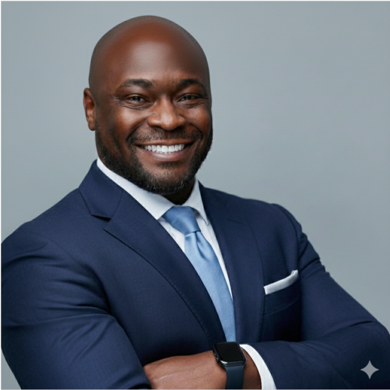 Portrait of Emmanuel Adinkra
